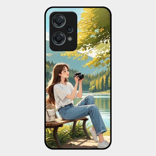 Nature’s Frame Glass Case Cover For Oneplus Nord Ce 2 Lite 5G