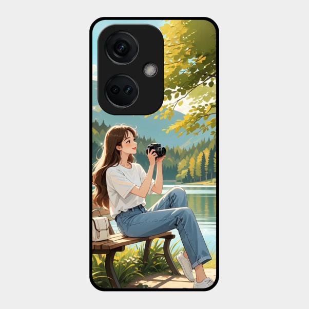 Nature’s Frame Glass Case Cover For Oneplus Nord Ce 3 5G
