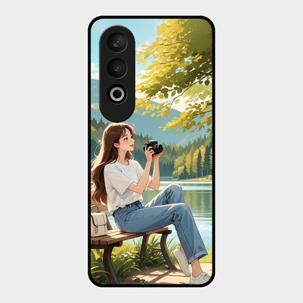 Nature’s Frame Glass Case Cover For Oneplus Nord Ce 4 5G