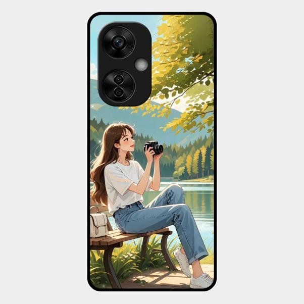 Nature’s Frame Glass Case Cover For Oneplus Nord Ce5 5G
