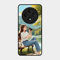 Nature’s Frame Glass Case Cover For Oppo F27 5G