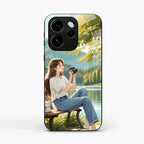 Nature's Frame Glass Case Cover For Oppo Reno 15C 5G