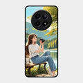 Nature’s Frame Glass Case Cover For Realme 12X 5G