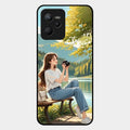 Nature’s Frame Glass Case Cover For Realme C35
