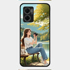 Nature's Frame Glass Case Cover For Redmi 11 Prime 5G
