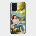 Nature’s Frame Glass Case Cover For Redmi Note 10