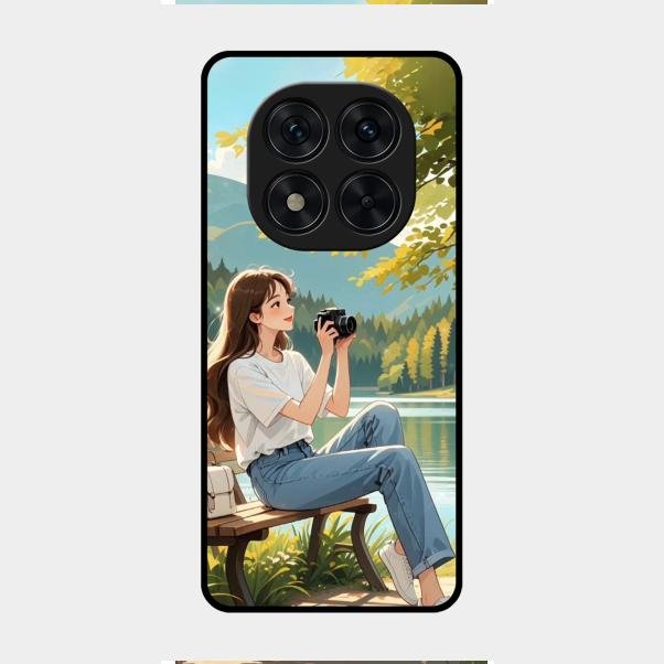 Nature’s Frame Glass Case Cover For Redmi Note 14 Pro 5G