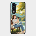 Nature’s Frame Glass Case Cover For Vivo T4 Lite 5G