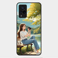 Nature’s Frame Glass Case Cover For Vivo V21 5G