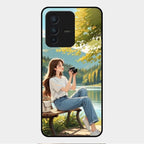 Nature's Frame Glass Case Cover For Vivo V23 5G