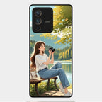 Nature's Frame Glass Case Cover For Vivo V23 Pro 5G