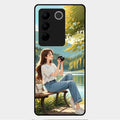 Nature’s Frame Glass Case Cover For Vivo V27 Pro 5G