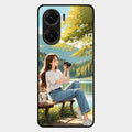 Nature’s Frame Glass Case Cover For Vivo V29E 5G