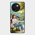 Nature’s Frame Glass Case Cover For Vivo V30E 5G
