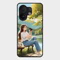 Nature’s Frame Glass Case Cover For Vivo V60 5G