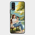 Nature’s Frame Glass Case Cover For Vivo Y12G