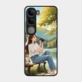 Nature’s Frame Glass Case Cover For Vivo Y300 5G