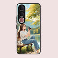 Nature’s Frame Glass Case Cover For Vivo Y31 5G