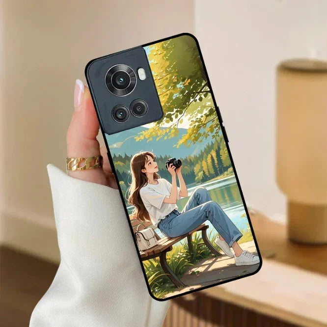 Natures Frame Glossy Metal Case Cover For OnePlus - ShopOnCliQ