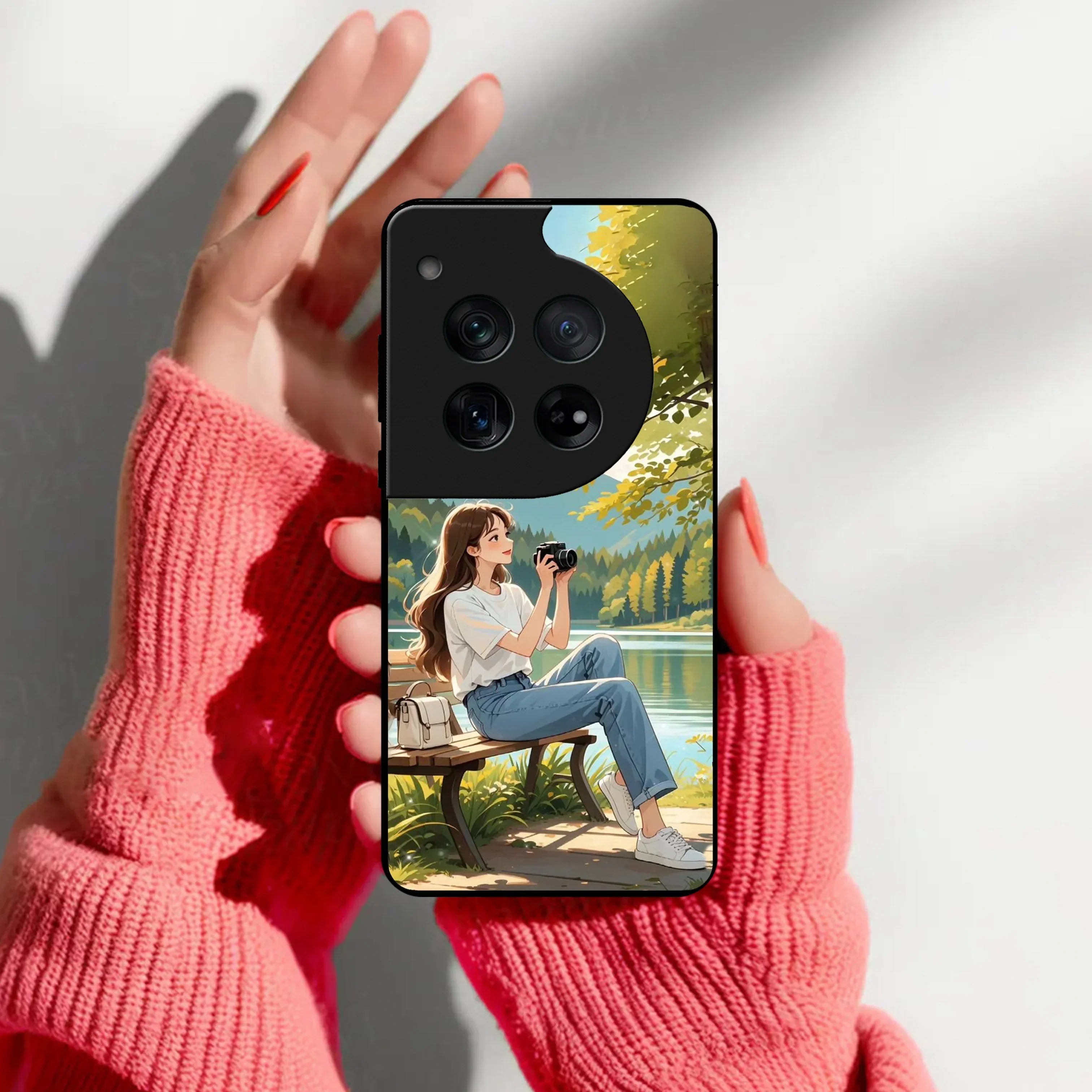 Natures Frame Glossy Metal Case Cover For OnePlus - ShopOnCliQ