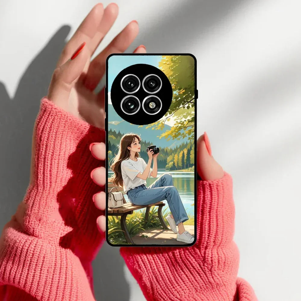 Natures Frame Glossy Metal Case Cover For OnePlus - ShopOnCliQ