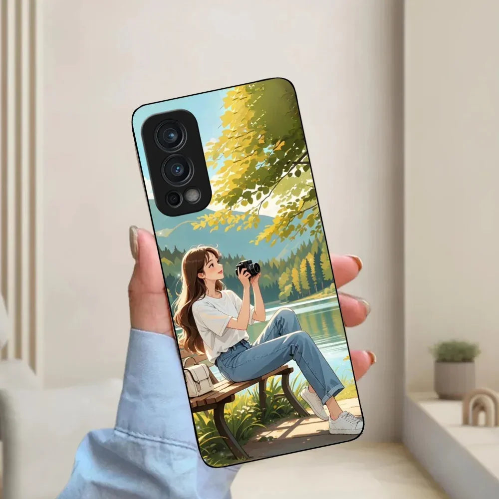 Natures Frame Glossy Metal Case Cover For OnePlus - ShopOnCliQ