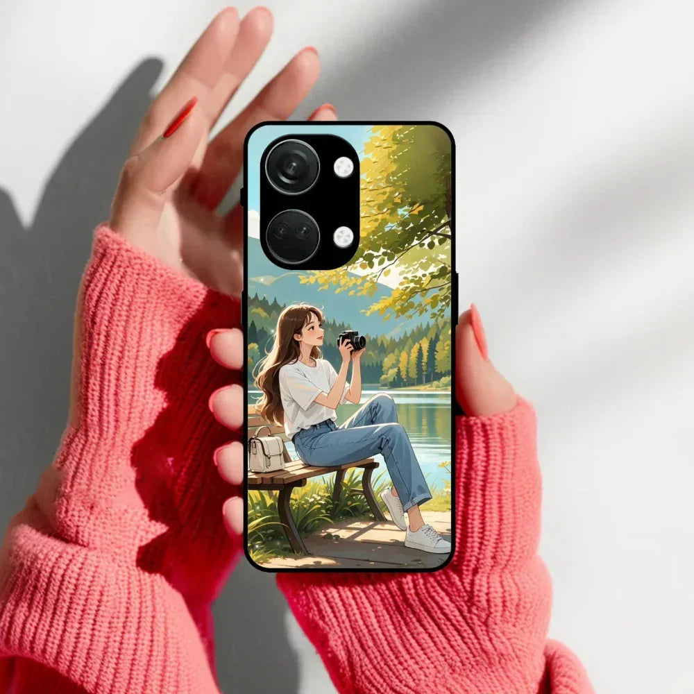 Natures Frame Glossy Metal Case Cover For OnePlus - ShopOnCliQ