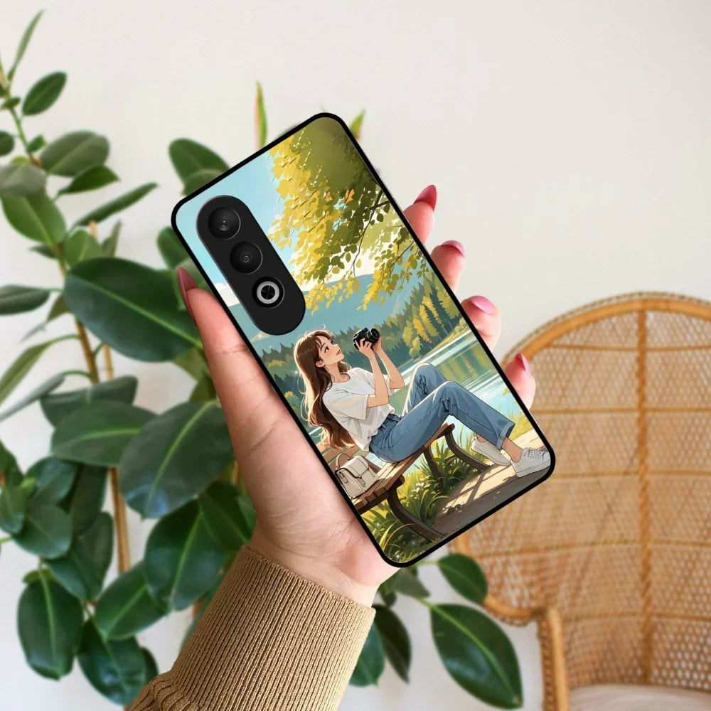 Natures Frame Glossy Metal Case Cover For OnePlus - ShopOnCliQ