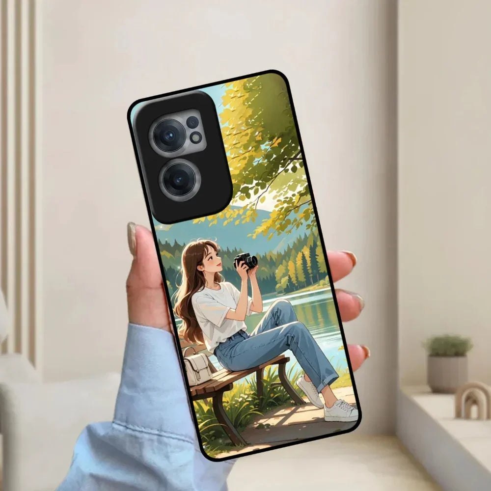 Natures Frame Glossy Metal Case Cover For OnePlus - ShopOnCliQ