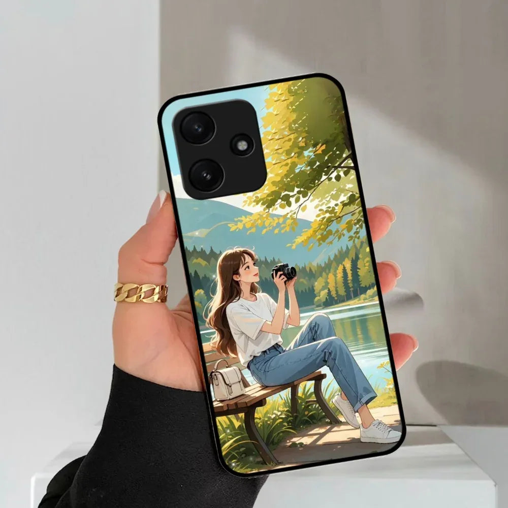 Natures Frame Glossy Metal Case Cover For redmixiaomi - ShopOnCliQ