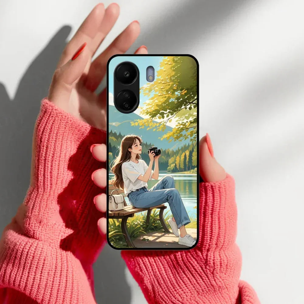 Natures Frame Glossy Metal Case Cover For redmixiaomi - ShopOnCliQ