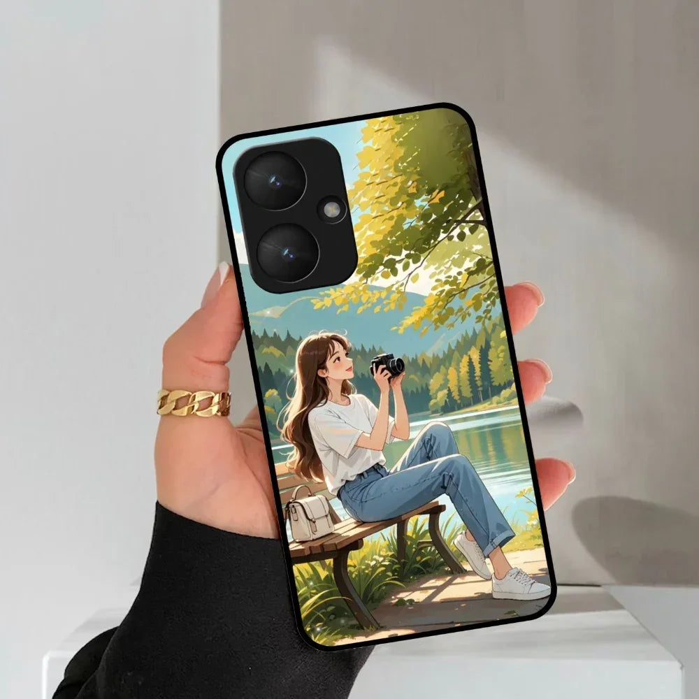 Natures Frame Glossy Metal Case Cover For redmixiaomi - ShopOnCliQ
