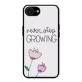 Never Stop Growing Glossy Metal Case Cover For iPhone 16e