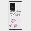 Never Stop Growing Glossy Metal Case Cover For Iqoo 9 Se 5G