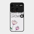 Never Stop Growing Glossy Metal Case Cover For Nothing Phone 3 5G