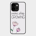 Never Stop Growing Glossy Metal Case Cover For Oneplus 13S 5G