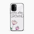 Never Stop Growing Glossy Metal Case Cover For OnePlus 15R 5G