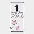 Never Stop Growing Glossy Metal Case Cover For Oneplus 7T Pro