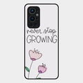 Never Stop Growing Glossy Metal Case Cover For Oneplus 9 Pro 5G