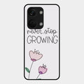Never Stop Growing Glossy Metal Case Cover For Oneplus Nord 3 5G
