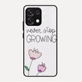 Never Stop Growing Glossy Metal Case Cover For Oppo F31 5G