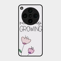 Never Stop Growing Glossy Metal Case Cover For Oppo Find X8 Pro 5G