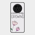 Never Stop Growing Glossy Metal Case Cover For Realme 13 5G
