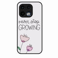 Never Stop Growing Glossy Metal Case Cover For Realme 16 Pro 5G
