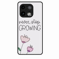 Never Stop Growing Glossy Metal Case Cover For Realme 16 Pro Plus 5G