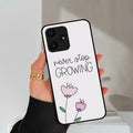 Never Stop Growing Glossy Metal Case Cover For Poco - ShopOnCliQ