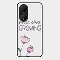 Never Stop Growing Glossy Metal Case Cover For Vivo T2 5G