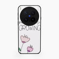 Never Stop Growing Glossy Metal Case Cover For Vivo X300 Pro 5G
