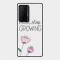 Never Stop Growing Glossy Metal Case Cover For Vivo X70 Pro 5G