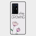 Never Stop Growing Glossy Metal Case Cover For Vivo X70 Pro Plus 5G
